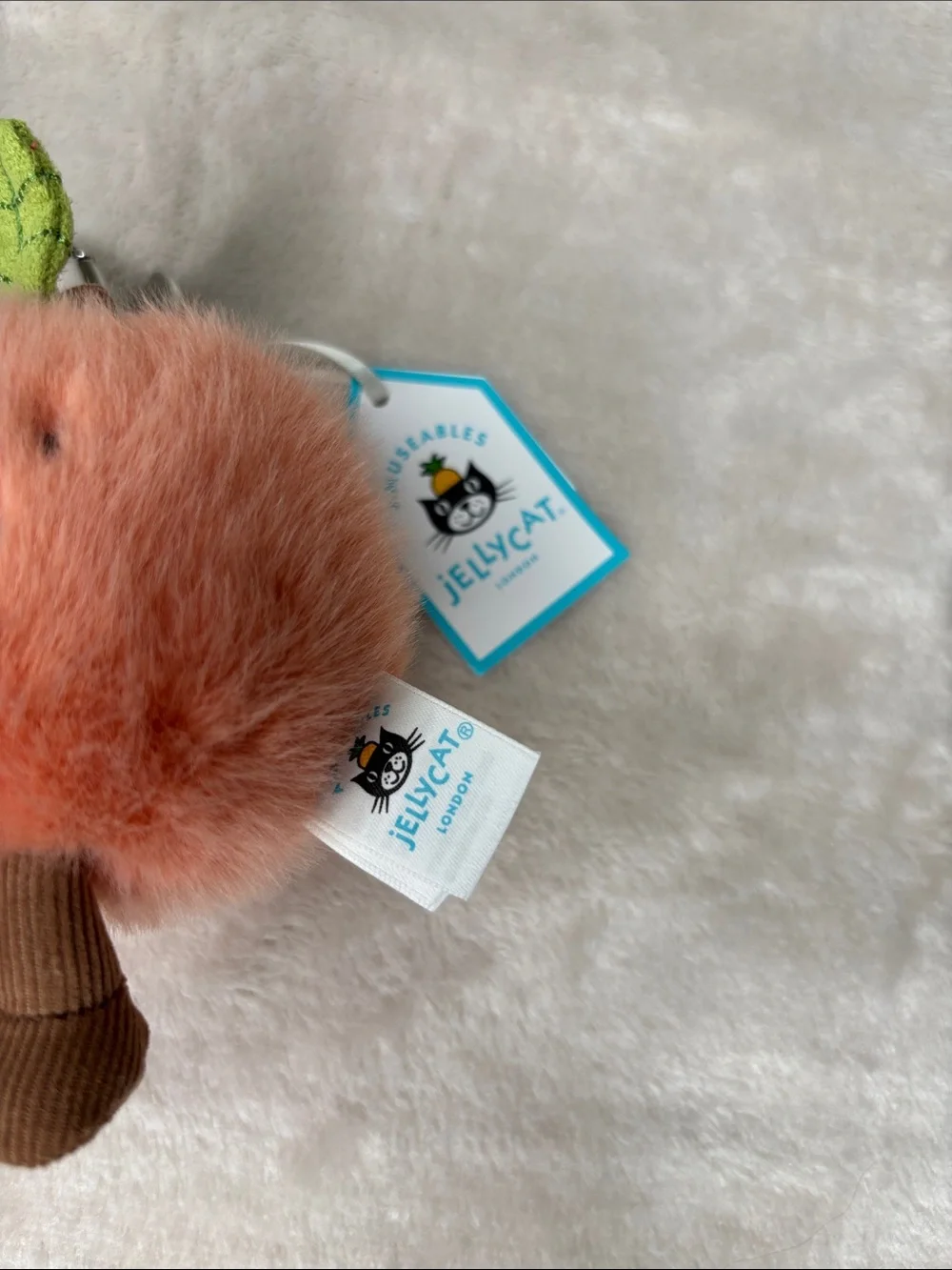 Jellycat item peach